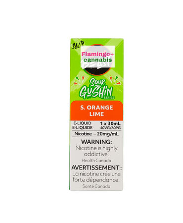 Flavour Beast Flavour Beast Gushin Salt 30ml 20mg MB S. Orange Lime