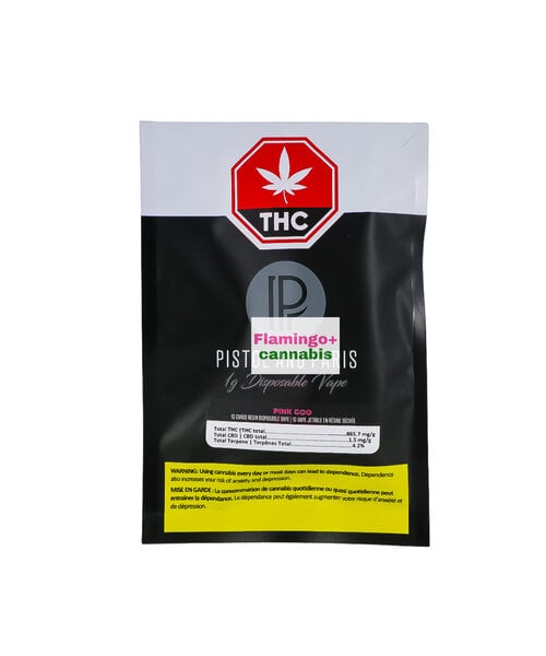Pistols & Paris Pink Goo Cured Live Resin Indica Disposable 1G