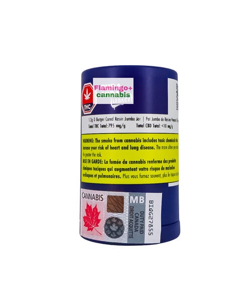 Pura Vida D Burger Cured Resin Jumbo Jar 1.2G