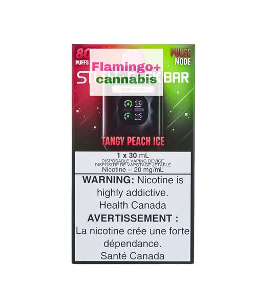STLTH X GEEK BAR 80k Puff Rechargeable Disposable MB Tangy Peach Ice