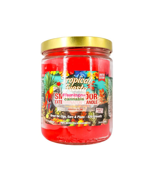 Smoke Odor 13oz Candle Tropical Fiesta