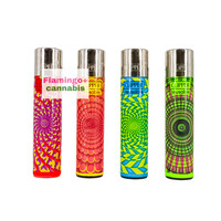 Clipper Refillable Lighter Hypnotic 2 Design