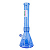 Blueberry Glass Blueberry Glass 16" Quad Ring Beaker Bong Blue
