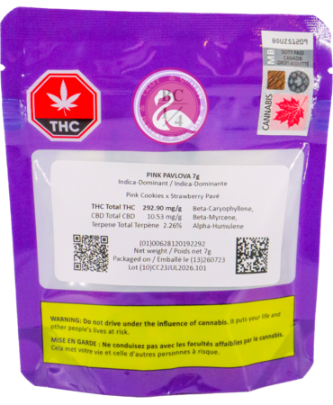 BC 1/4 BC 1/4 Pink Pavlova Flower 7G
