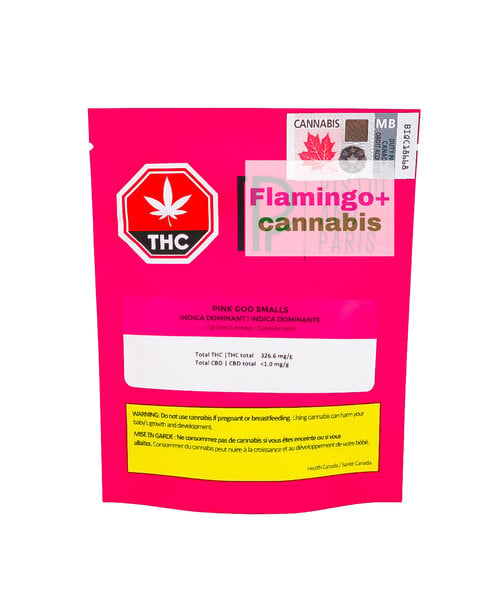 Pistols And Paris Pink Goo Smalls Craft Indica Flower 3.5G