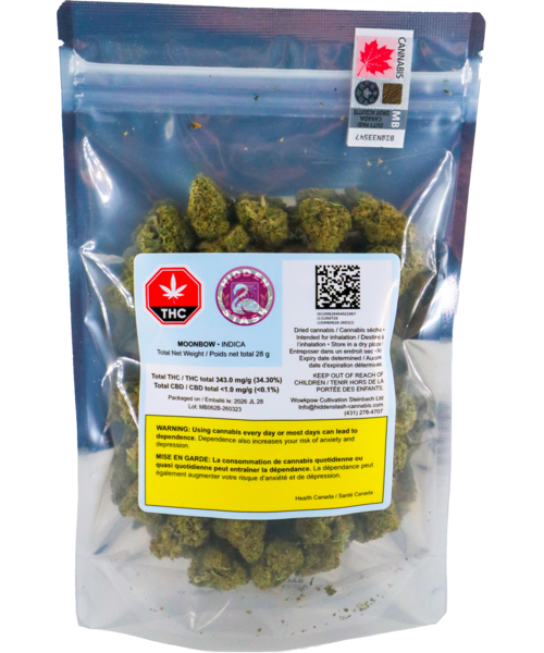 Hidden Stash MoonBow Indica Flower 28G