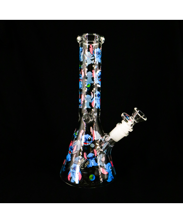 UNBRANDED 10" Little Blue Creature Beaker Bong