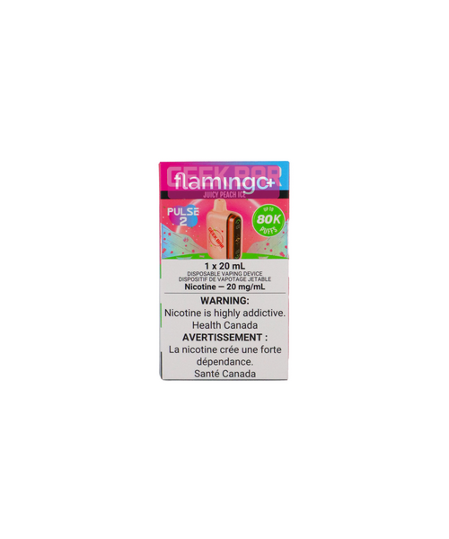 Geek Bar Pulse 2 80k Puff Rechargeable Disposable MB Juicy Peach Ice