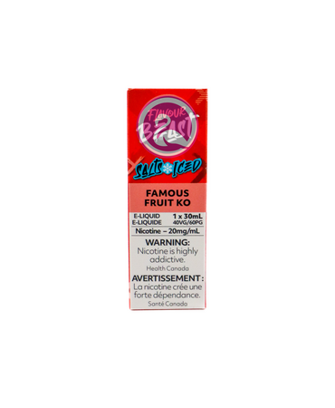 Flavour Beast Flavour Beast Salts Famous Fruit KO Iced 30mL 20mg MB