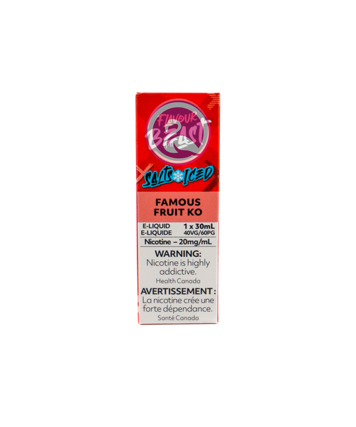 Flavour Beast Salts Famous Fruit KO Iced 30mL 20mg MB