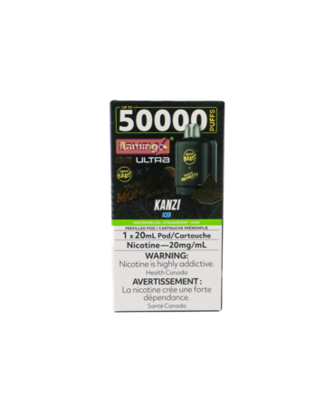 Flavour Beast Flavour Beast x 12M Level-X G2 Ultra 50k Puff Pre-Filled Pod MB Kanzi Iced