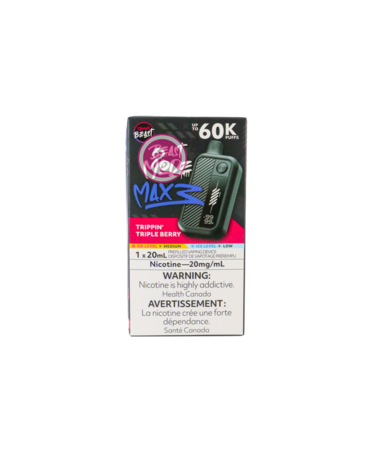 Flavour Beast Flavour Beast Beast Mode Max 3 60k Puff Disposable MB Trippin' Triple Berry