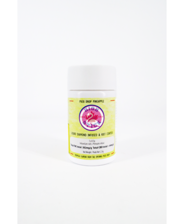 high stick High Stick Puck Drop Pineapple Sativa Infused Pre-Rolls 5X0.5G