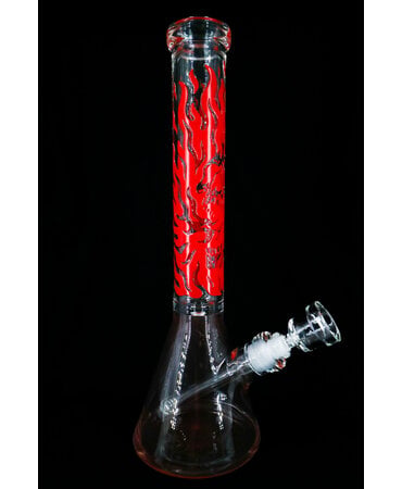 Milky Way Glass Milky Way Glass 16" Fire Starter Beaker Bong Assorted