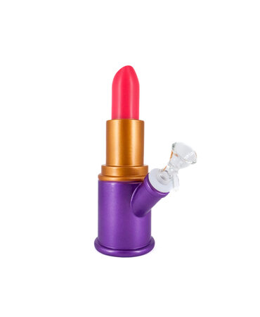 Lit Silicone LIT Silicone 7.5" LipStick Water Pipe