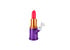 Lit Silicone LIT Silicone 7.5" LipStick Water Pipe