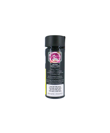Claybourne Claybourne Frosted Flyers Flavour Pack Infused Pre-Rolls 5X0.5G