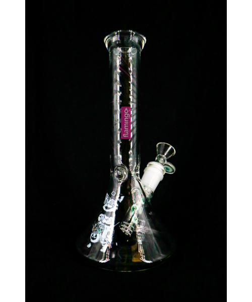 Pulsar 8.5" Scary Kitty Beaker Bong