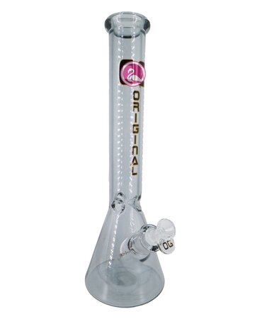 OG Original OG Original 16" 7mm Vintage Tint Beaker Bong Smoke Grey
