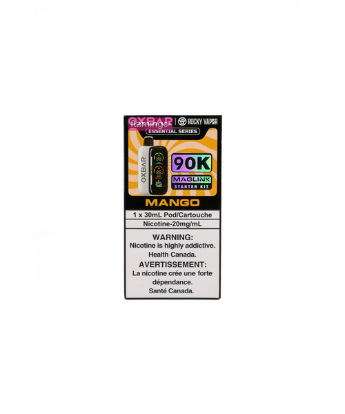 Rocky Vapor x OXBAR MAGLINK 90k Puff Starter Kit MB Mango