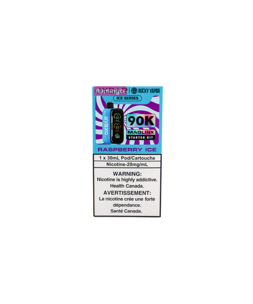 Rocky Vapor x OXBAR MAGLINK 90k Puff Starter Kit MB Raspberry Ice