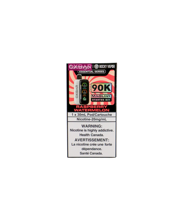 Rocky Vapor x OXBAR Rocky Vapor x OXBAR MAGLINK 90k Puff Starter Kit MB Raspberry Watermelon