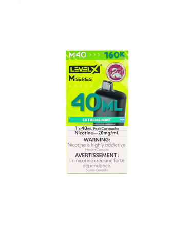 Flavour Beast Flavour Beast Level-X M Series Pre-Filled Pod 40ml 160k Puff MB Extreme Mint