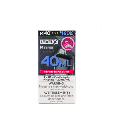 Flavour Beast Flavour Beast Level-X M Series Pre-Filled Pod 40ml 160k Puff MB Trippin' Triple Berry
