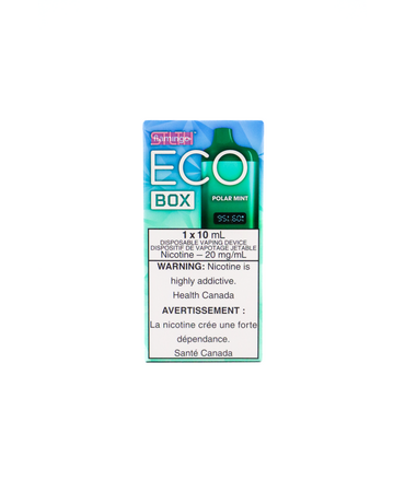 STLTH STLTH Eco Box 10ml Rechargeable Disposable MB Polar Mint