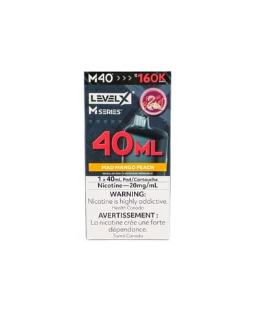 Flavour Beast Flavour Beast Level-X M Series Pre-Filled Pod 40ml 160k Puff MB Mad Mango Peach