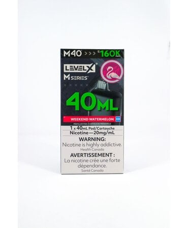 Flavour Beast Flavour Beast Level-X M Series Pre-Filled Pod 40ml 160k Puff MB Weekend Watermelon Ice