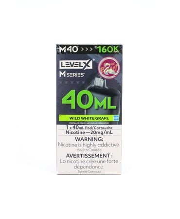 Flavour Beast Flavour Beast Level-X M Series Pre-Filled Pod 40ml 160k Puff MB Wild White Grape Ice