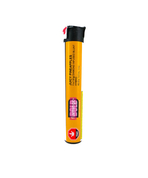 Bold Juicy Pineapple Diamond Infused Hybrid Pre-Rolls 5X0.4G