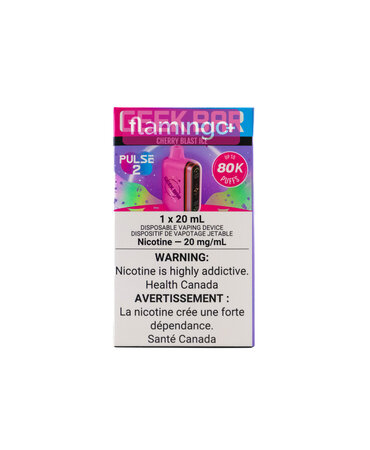 Geek Bar Geek Bar Pulse 2 80k Puff Rechargeable Disposable MB Cherry Blast Ice