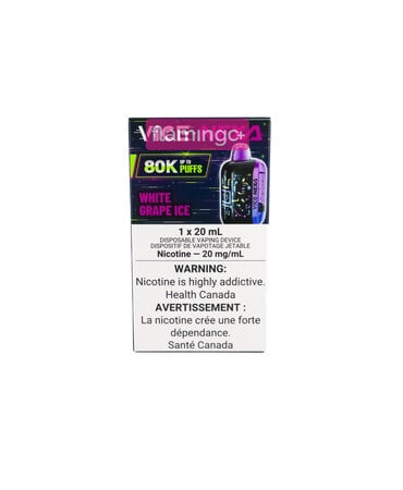 VICE X NEXA VICE x NEXA 80k Puff Rechargeable Disposable MB White Grape Ice