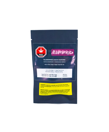 Ripped Ripped Blueberried Indica Liquid Diamond Cartridge 1G