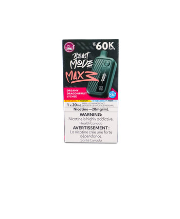 Flavour Beast Flavour Beast Beast Mode Max 3 60k Puff Disposable MB Dreamy Dragonfruit Lychee Ice