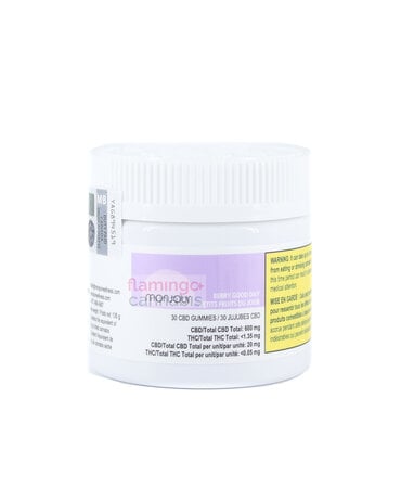 monjour Monjour Berry Good Day CBD Gummies 30X20MG
