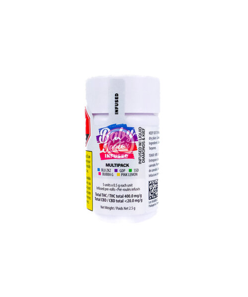 Baby Jeeters Multipack Infused Pre-Rolls 5X0.5G