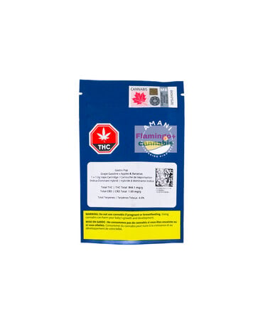 Amani Craft Amani Craft Gastropop Cured Live Resin Hybrid Cartridge 1G