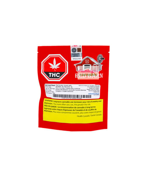 Red Barn East Coast Diesel Hybrid Flower 10G