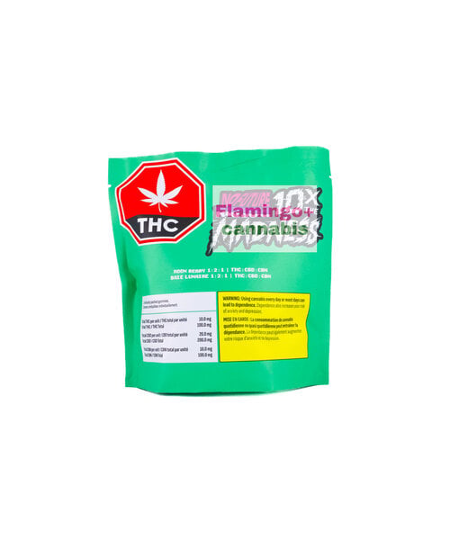 No Future Ratio'd Moonberry 1:2:1 THC:CBD:CBN Indica Gummies 10X10MG