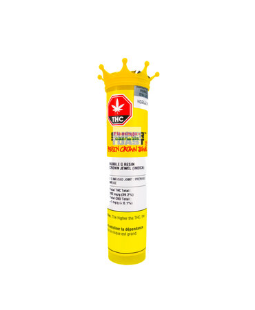 super toast Super Toast Bubble G Resin Crown Jewel Infused Pre-Roll 1X1G