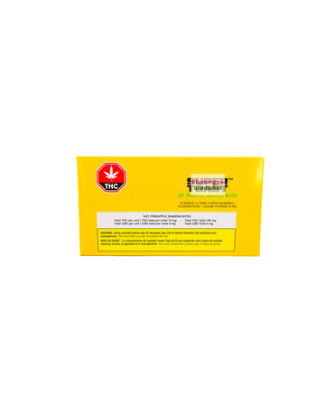 super toast Super Toast SGT. Pineapple Diamond Bites Hybrid Gummies 10X10MG