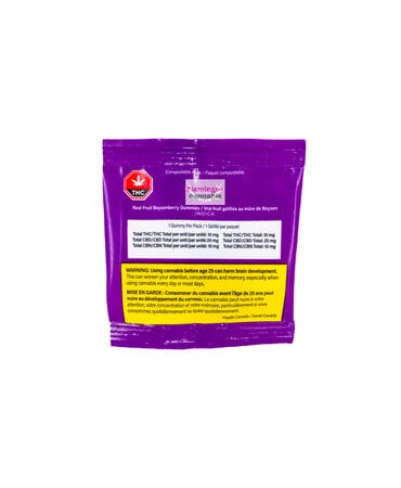 WYLD Wyld Boysenberry 3:1 CBD:CBN:THC Gummy 1X10MG