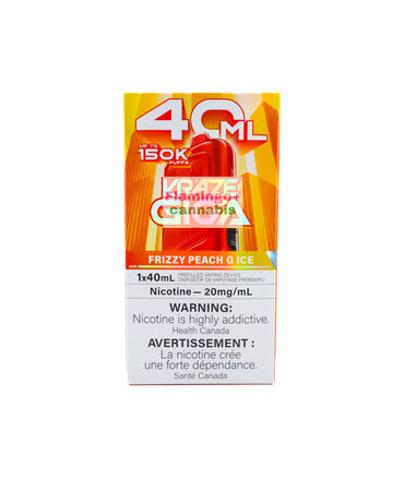 Kraze KRAZE GIGA 150k Puff 40ml Rechargeable Disposable MB Frizzy Peach G Ice