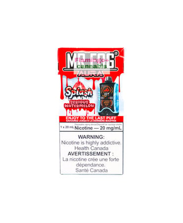 Mr Fog Mr Fog AURA 60k Puff Rechargeable Disposable MB Splash Serious Watermelon