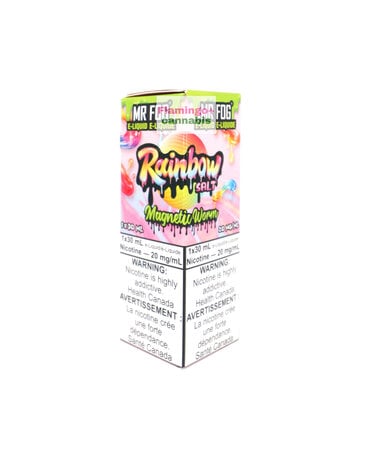 Mr Fog Mr Fog Salt 30ml 20mg MB Rainbow Magnetic Worm