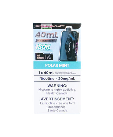 ORBITO ORBITO LUMO AI Pro+ 180k Puff Disposable MB Polar Mint