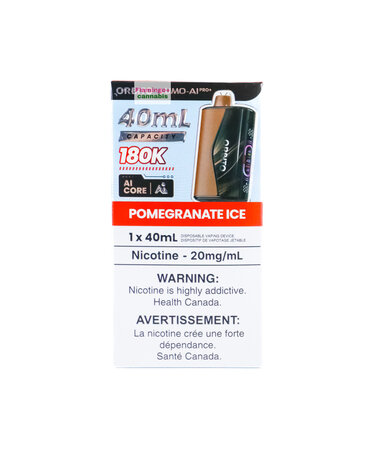 ORBITO ORBITO LUMO AI Pro+ 180k Puff Disposable MB Pomegranate Ice